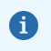 Info-Symbol: Weißer Buchstabe „I“ auf blauem Kreis