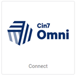 Cin7-Logo auf quadratischer Kachelschaltfläche