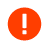 Symbol für Fehler bei der Adressverifizierung: weißes Ausrufezeichen in einem roten Kreises.
