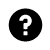 ​​Symbol „Adresse nicht verifiziert​“ oder „​Adresse nicht gefunden“. Weißes Fragezeichen in einem schwarzen Kreis. ​
