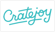 Cratejoy-Logo auf quadratischer Kachelschaltfläche