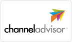 ChannelAdvisor-Logo auf quadratischer Kachel